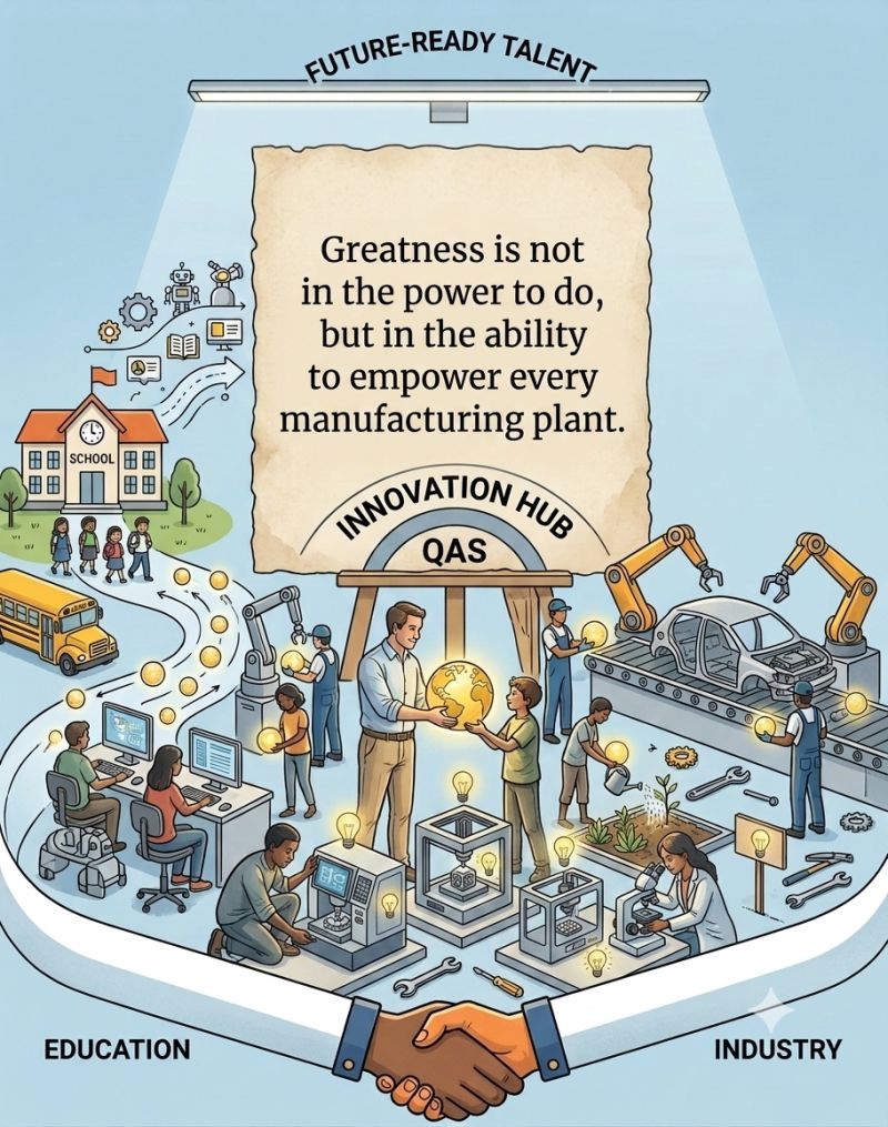 Manufacturing Success Depends on Trained Workforce | Quadruple Automation Services Private Limited posted on the topic | LinkedIn