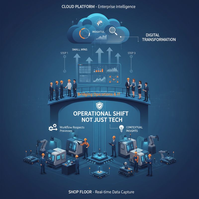 From the Shop Floor to the Cloud – Lessons from Digital Projects